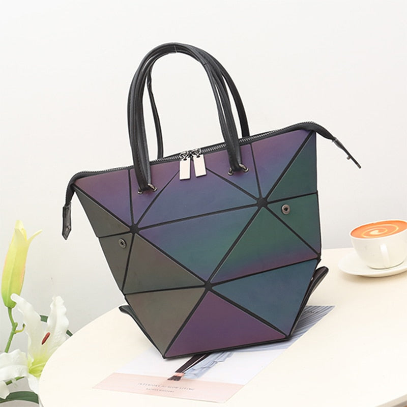 Luminous Diamond Handbag